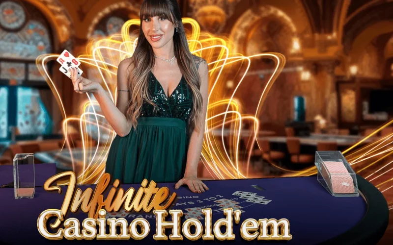 Enjoy smooth live Hold’em action on 1xBet with Vivo Gaming.