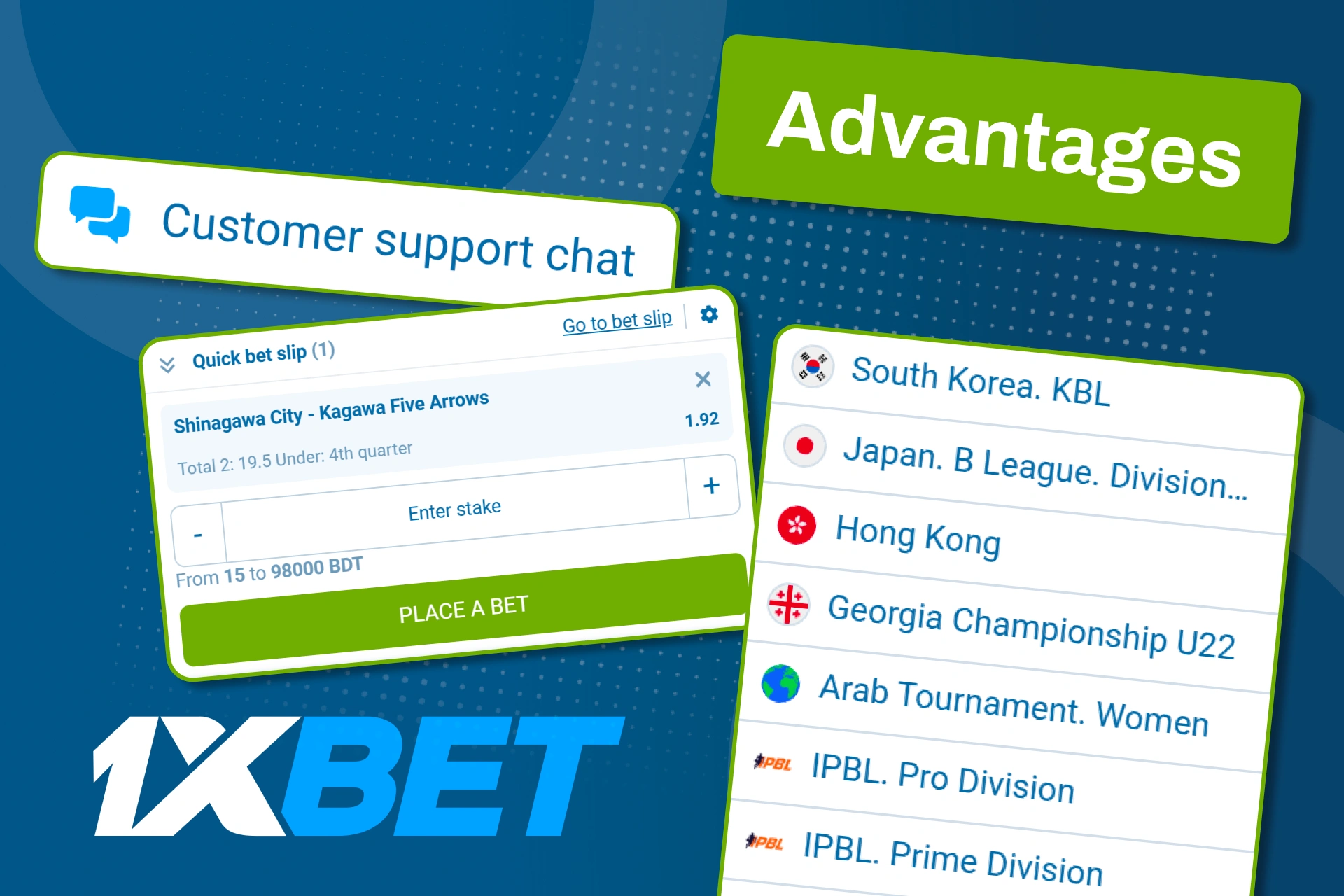 1xBet-এ ব্যক্তিগতকৃত বাস্কেটবল পিক এবং দ্রুত সমর্থন পান।
