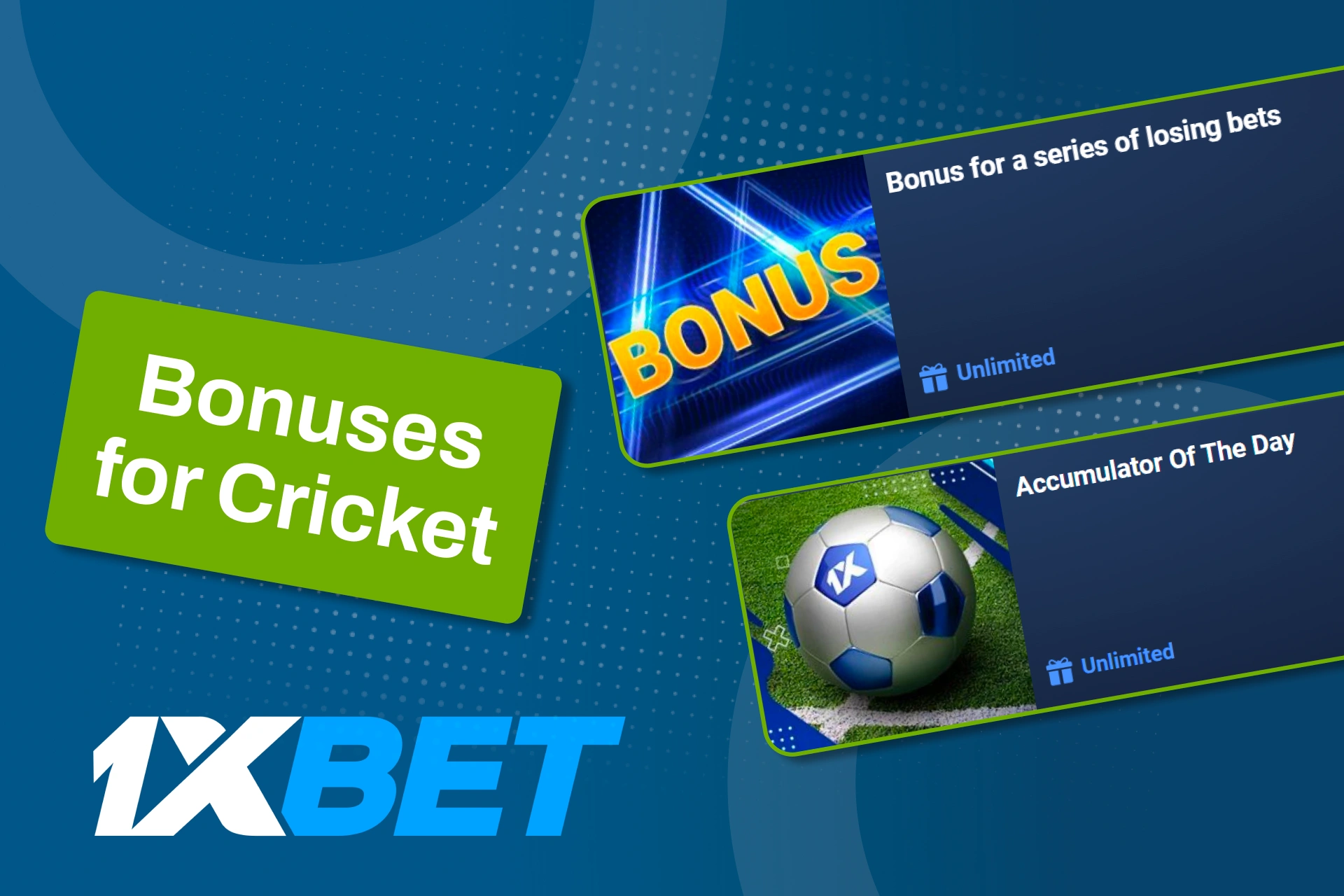 1xBet-এ সক্রিয় বোনাস সহ আপনার ক্রিকেট বাজি বাড়ান।