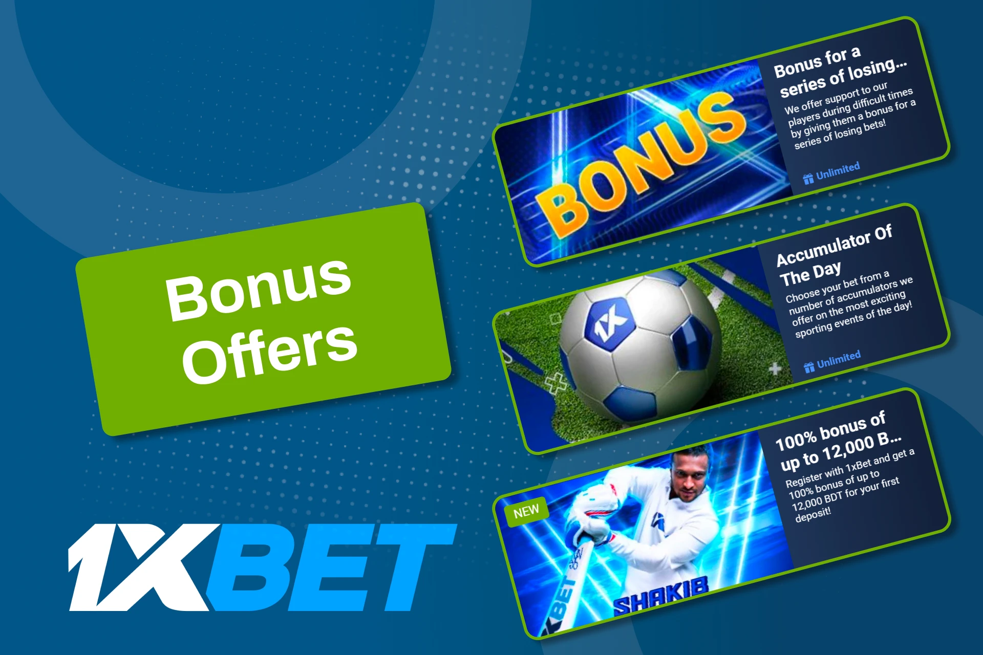 1xBet-এ নমনীয় বোনাস অফার সহ ভলিবল বেটিং বুস্ট করুন।