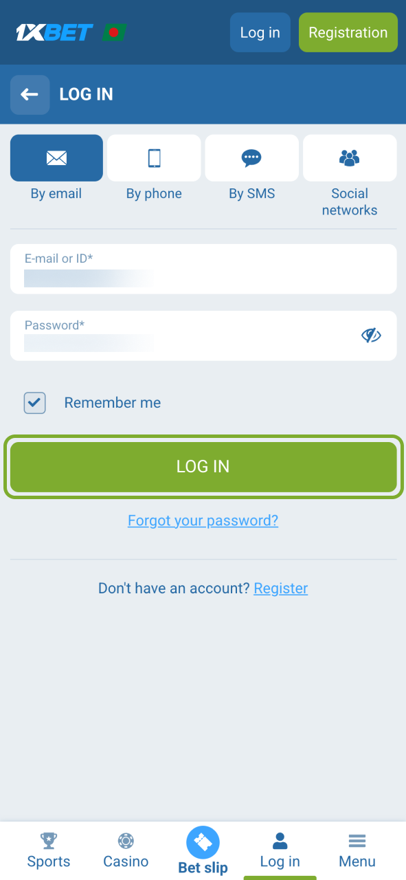 Log in to 1xBet by phone and enjoy quick secure account access anytime.
