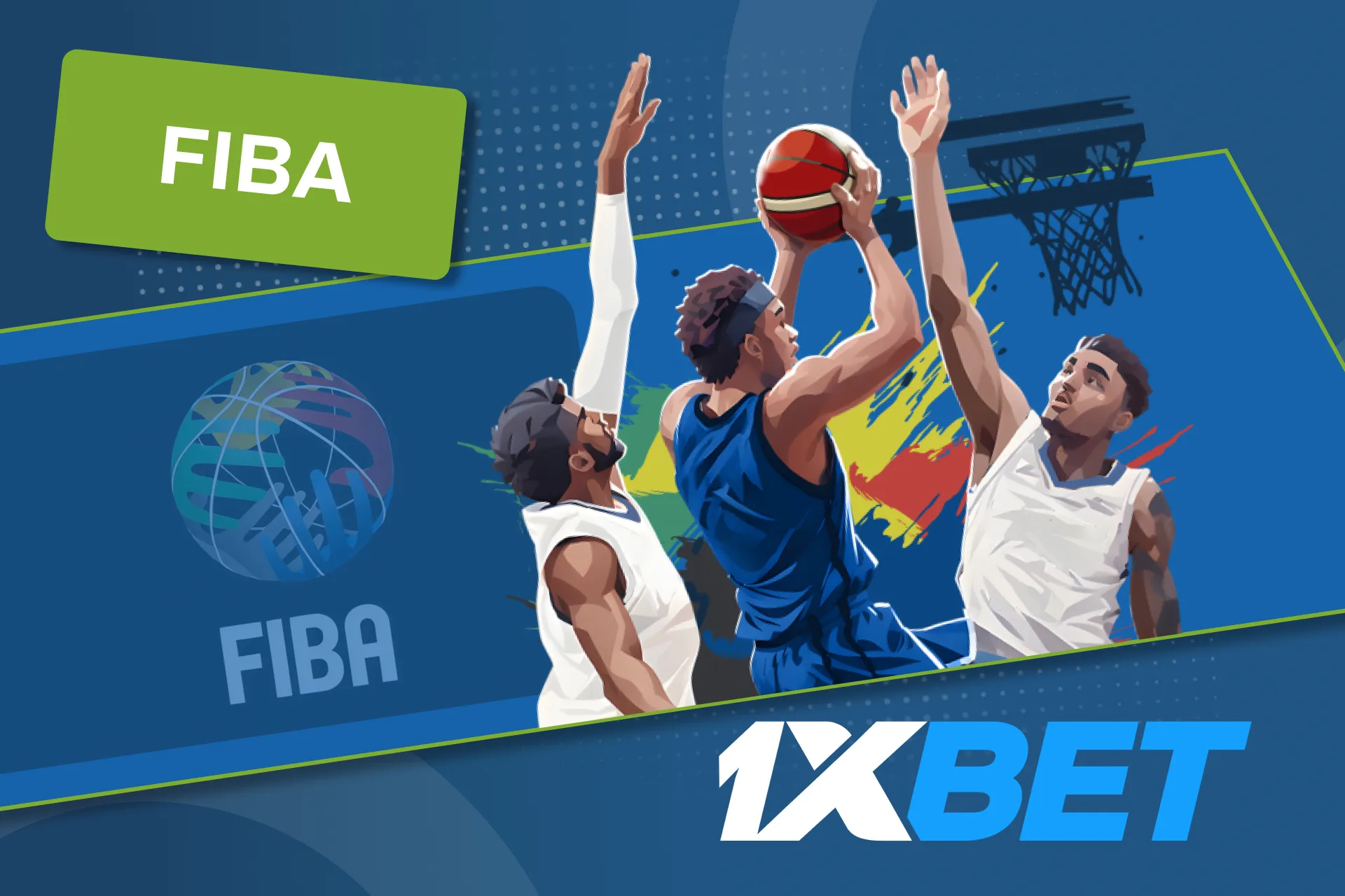 Bet on major FIBA competitions through 1xBet and enhance every game experience.